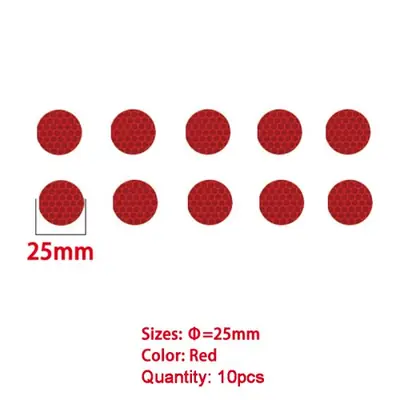 Image de Autocollants LED Réfléchissants pour Pare-Chocs - Sécurité & Style