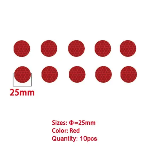 Image de Autocollants LED Réfléchissants pour Pare-Chocs - Sécurité & Style