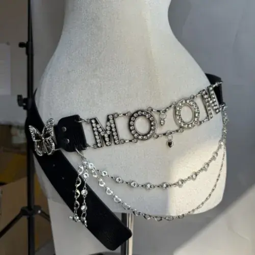 Image de Ceinture Y2K Strass Papillon - Look Hottie & Sexy