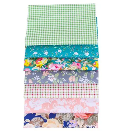 7Pcs zielony różowy