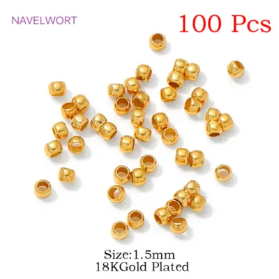 Image de Perles à Sertir Or 18 Carats - Accessoires Bijoux DIY