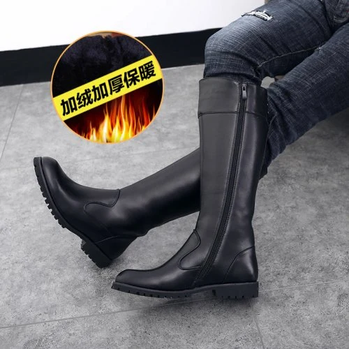 43 Samt mittel stiefel