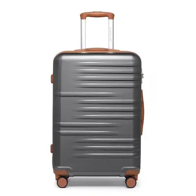 Image de Valise Blanche Élégante avec Chariot - Idéale pour les Voyages