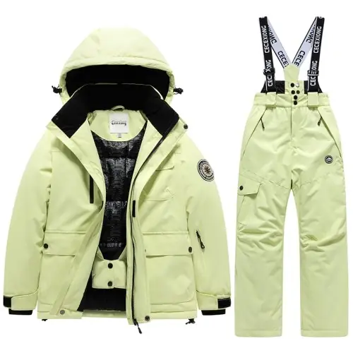 Image de Tenue de Ski Enfant 2 Pièces - Chaud & Imperméable