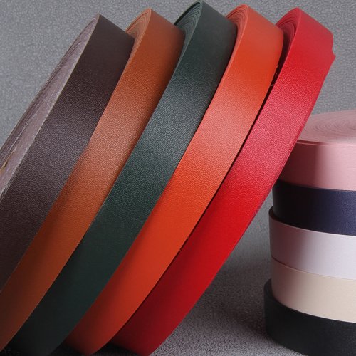Immagine di Corda in Finto Cuoio Colorata da 2 Metri, 10-25 mm, Ideale per Creazioni Artigianali di Gioielli, Collane, Braccialetti e Borse Fai da Te