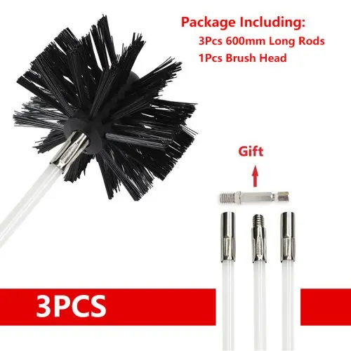Image de Brosse Flexible 600mm - Nettoyage Tuyaux et Cheminées