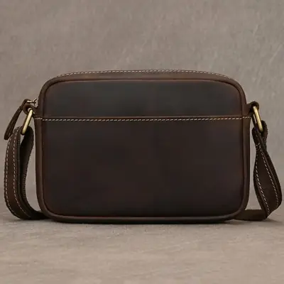 Image de Sac Bandoulière en Cuir Crazy Horse