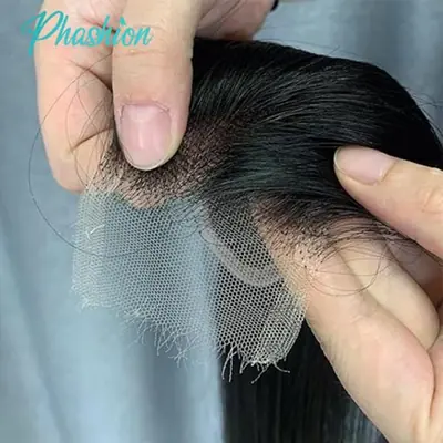 Image de Perruque Lace Closure Ultra Fine HD - Cheveux Lisses Naturels
