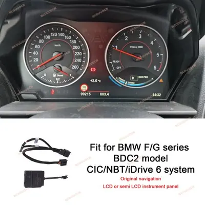 Image de Affichage de Limite de Vitesse pour BMW - Émulateur Sli pour Tableau de Bord