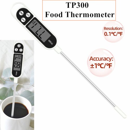 Imagen de Termómetro Digital de Cocina TP300 con Sonda para Carne, Barbacoa y Horno – Precisión en la Temperatura de los Alimentos