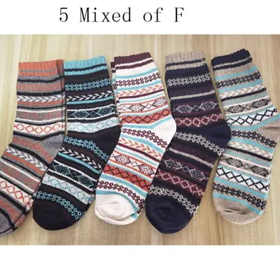 Image de Chaussettes Hommes Hiver Chauffantes - Style Harajuku