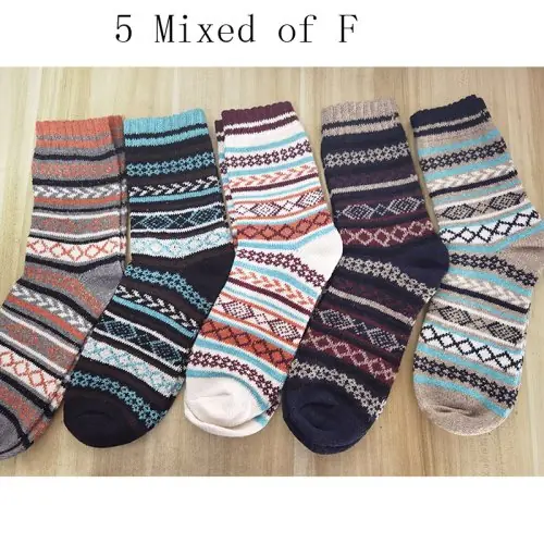 Image de Chaussettes Hommes Hiver Chauffantes - Style Harajuku