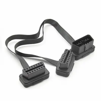Image de Câble OBD2 Y 30cm - Connecteur Double 16 Broches