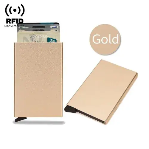 Image de Portefeuille RFID Mince en Métal