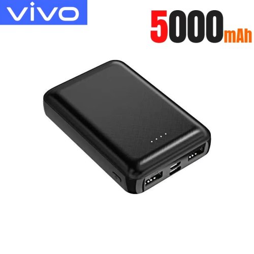 Zdjęcie Nowy mini power bank 500000mAh z szybkim ładowaniem USB, ultracienki, przenośny akumulator do podgrzewania kamizelki lub kurtki.