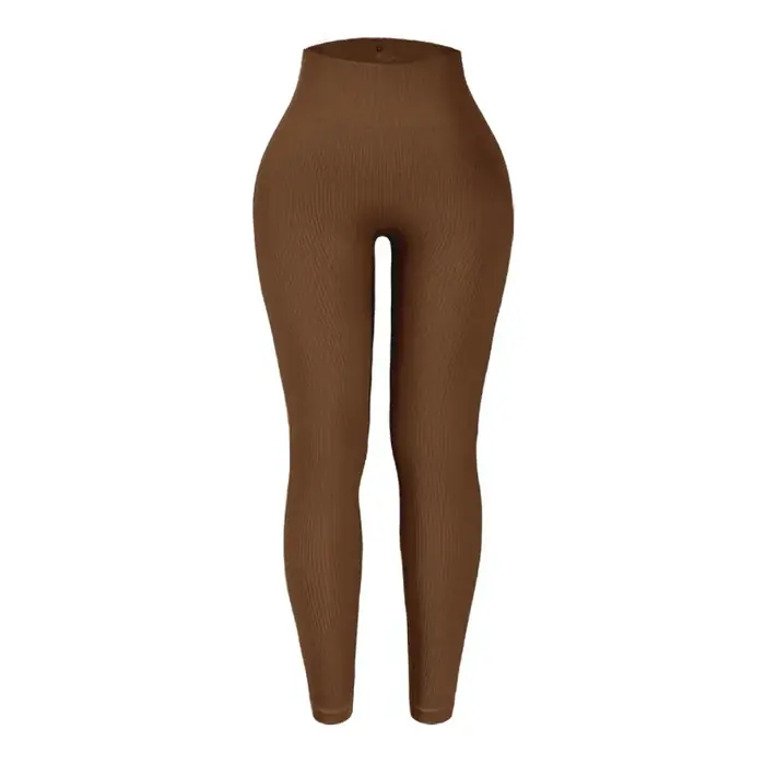 Image de Leggings de Fitness Taille Haute Sans Couture
