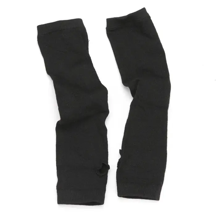 Image de Mitaines longues tricotées sans doigts femme hiver style hip hop