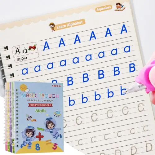 Image de Cahier 3D Réutilisable Apprentissage Enfants