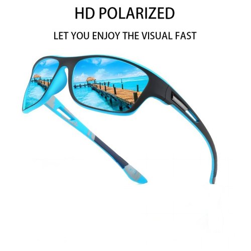 Gafas de sol polarizadas para pescar para hombre y mujer, lentes de sol antideslumbrantes UV400 para ciclismo, conducción, senderismo, 1 unidad
