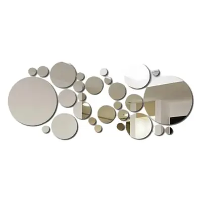 Image de Miroir 3D Acrylique Rond - Décoration Murale DIY