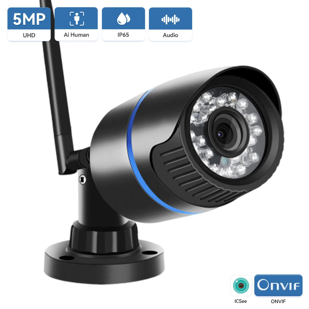 Immagine di Telecamera di Sorveglianza Full HD 1080p con Visione Notturna
