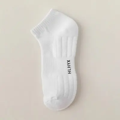 Image de Chaussettes Hommes Coton Déodorantes Hiver - Blanc Épais Sport