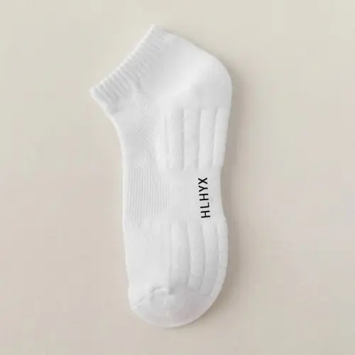 Image de Chaussettes Hommes Coton Déodorantes Hiver - Blanc Épais Sport
