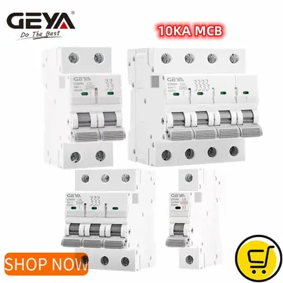 Image de Disjoncteur Geya MCB - Protection Électrique 230V/400V Courbe C