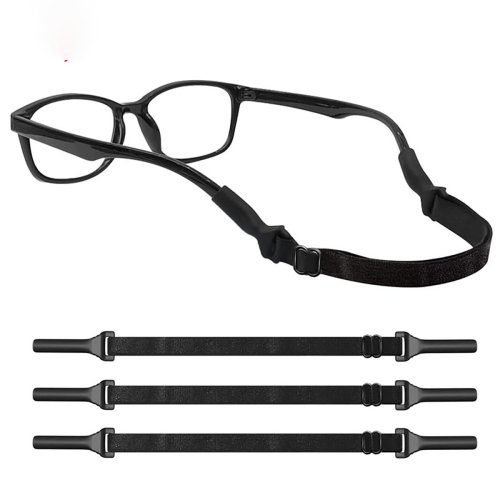 Bild von 2er Set verstellbare Brillenkette aus elastischem Seil – Anti-Rutsch und Anti-Fall für Sport & Alltag, sichere Brille-Halterung