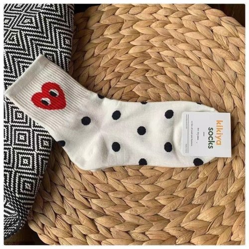 Image de Chaussettes Sport Tendance Noir & Blanc