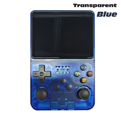 Transparant blauw
