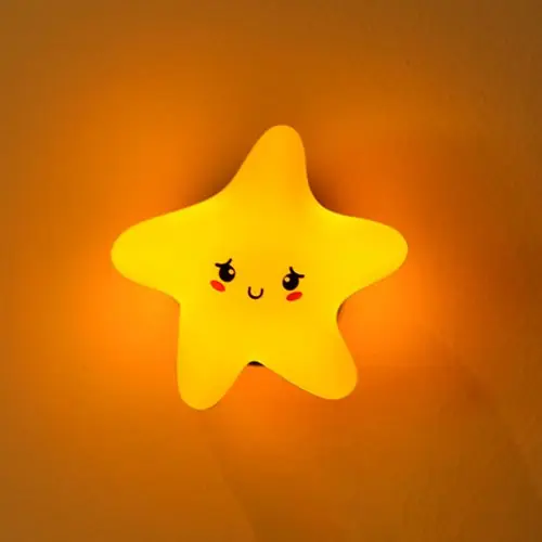 Image de Veilleuse Étoile Nuage LED Rechargeable pour Bébé