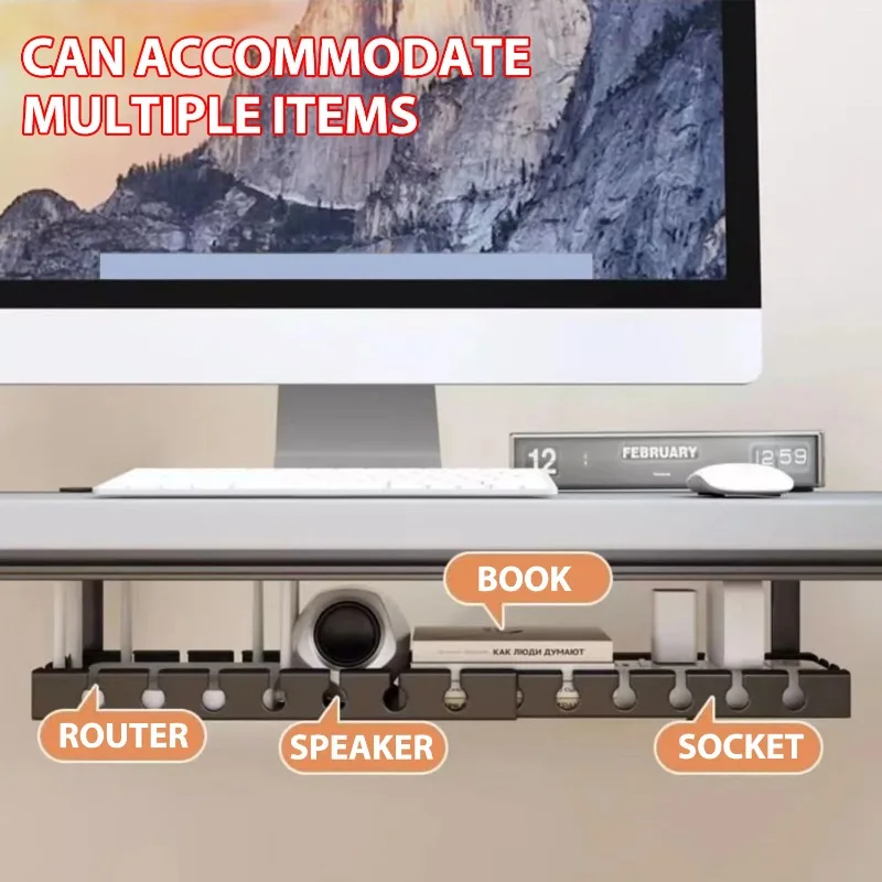 Imagen de Organizador de Cables Retráctil para Escritorio