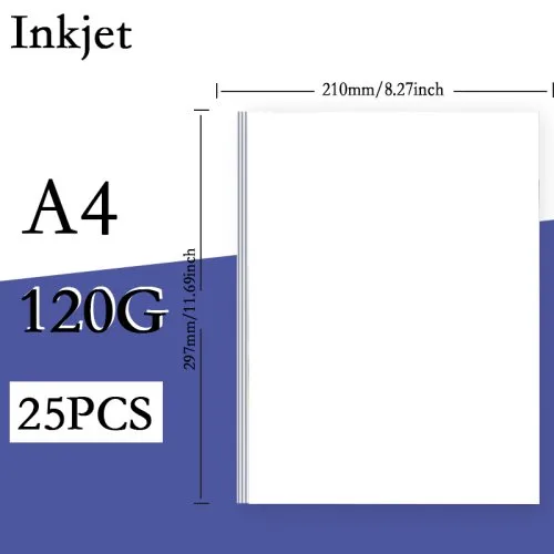Tintenstrahl A4 120 g 25 Stk.