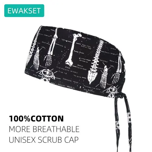 Image de Casquette Médicale Respirante 100% Coton - Pour Médecins & Infirmiers