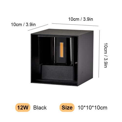 12W Nero-LED
