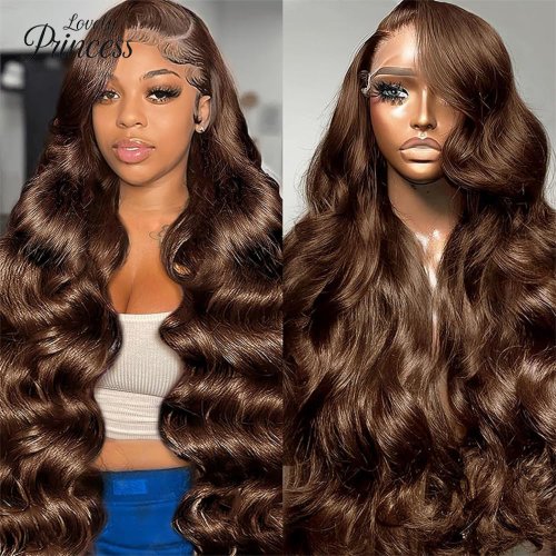 Zdjęcie Peruka Lace Front w Kolorze Czekoladowego Brązu