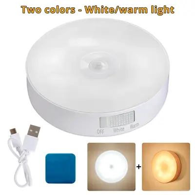 Image de Veilleuse LED avec Capteur de Mouvement - Éclairage Intelligent pour Chambre