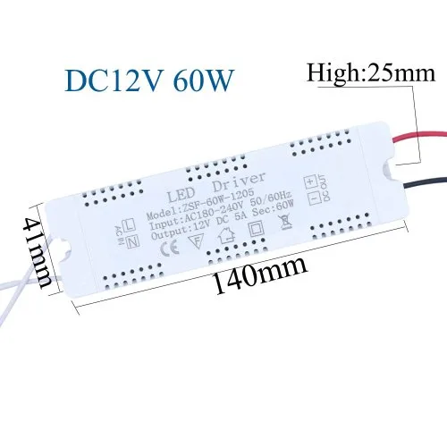 New 12V 5A 60W