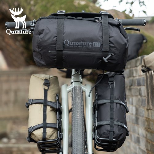 Immagine di Qunature Bikepacking Borsa da bici Borsa da ciclismo ultraleggera impermeabile Borsa da viaggio multifunzionale Borse da