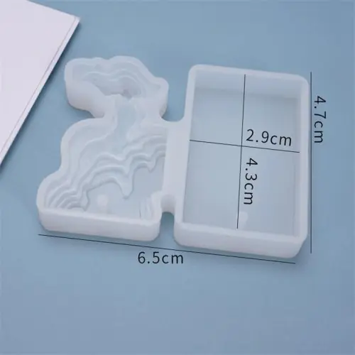 Image de Moule Silicone Fleurs Séchées - Création de Bijoux en Résine