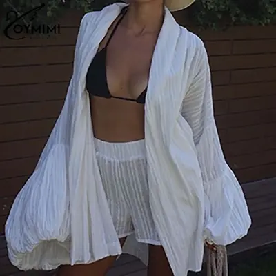 Image de Ensemble 2 pièces blanc élégant femme