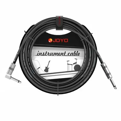 Image de Câble de Guitare Joyo CM-12 - Réduction du Bruit & Connecteur Angle Droit