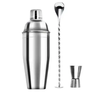 Image de Kit Barman Pro - Shaker Inoxydable & Accessoires