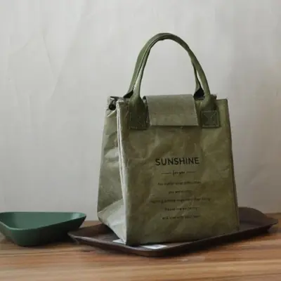 Image de Sac à Déjeuner Isolé Grande Capacité - Pratique & Élégant