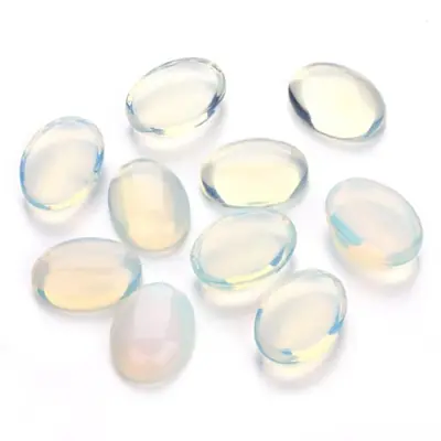 Image de Perles de Cabochon en Pierre Naturelle - Agate & Œil de Tigre