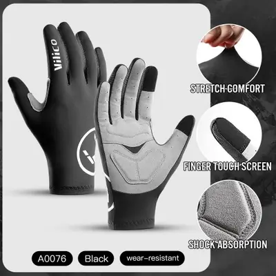 Image de Gants de Cyclisme Pro - Écran Tactile & Anti-Dérapant