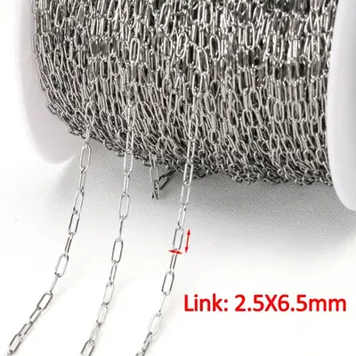 Image de Chaîne Étoile Or - 1m Acier Inoxydable pour Bijoux