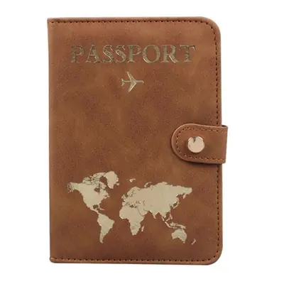 Image de Étui Passeport Vintage en Cuir - Organisateur de Cartes
