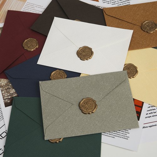 Zdjęcie 50 sztuk/partia 16x11.3cm tekstury koperty na zaproszenia ślubne biznes wysokiej jakości 125g papierowe artykuły papiernicze torba do przechowywania